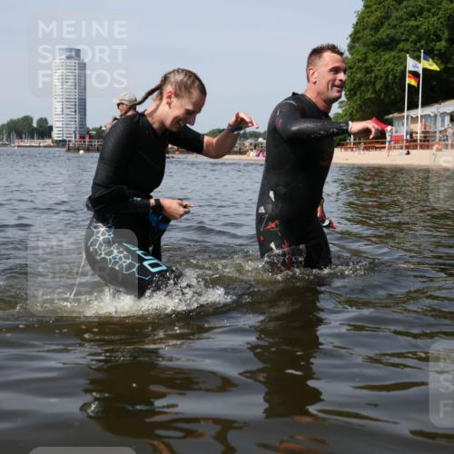 22.06.2025 - Viking Triathlon Michael Strokosch http://msf.ph/oto/8062137 22.06.2025 10:48:12 Schwimmen 37, 364 meine-sportfotos.de