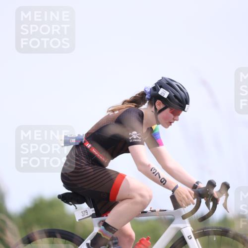22.06.2025 - Viking Triathlon Yannick Fuchs http://msf.ph/oto/8089236 22.06.2025 13:20:03 Radfahren 319, 379 meine-sportfotos.de