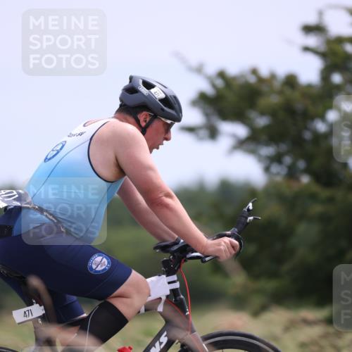 22.06.2025 - Viking Triathlon Yannick Fuchs http://msf.ph/oto/8091110 22.06.2025 13:26:45 Radfahren 471, 498 meine-sportfotos.de