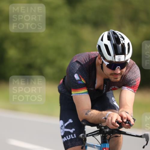 22.06.2025 - Viking Triathlon Yannick Fuchs http://msf.ph/oto/8102727 22.06.2025 11:26:33 Radfahren 61, 393, 488, 659 meine-sportfotos.de