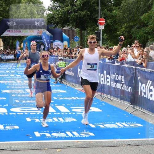 29.06.2025 - hella hamburg halbmarathon Zöllner http://msf.ph/oto/8172569 29.06.2025 10:23:33 Ziel 35, 52, 9385, 16169, 17771 meine-sportfotos.de