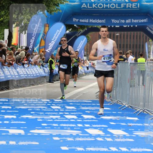 29.06.2025 - hella hamburg halbmarathon Strokosch-Dieckow http://msf.ph/oto/8270906 29.06.2025 10:22:59 Ziel 4128, 7862, 11624, 18328 meine-sportfotos.de