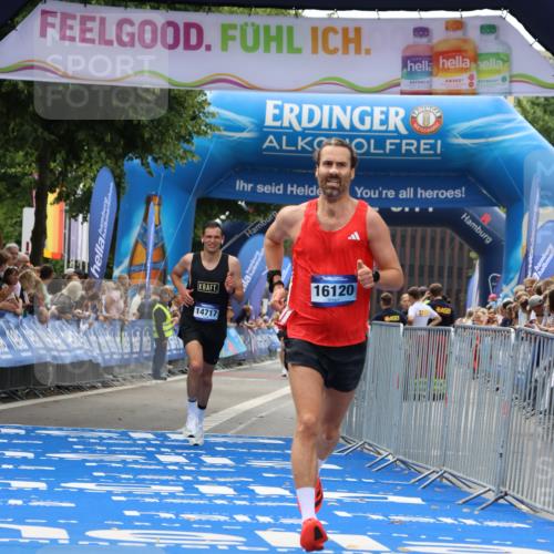 29.06.2025 - hella hamburg halbmarathon Strokosch-Dieckow http://msf.ph/oto/8286412 29.06.2025 10:21:04 Ziel 6530, 14717, 16120 meine-sportfotos.de