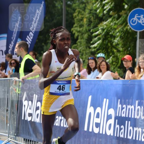 29.06.2025 - hella hamburg halbmarathon Strokosch-Dieckow http://msf.ph/oto/8312134 29.06.2025 10:11:07 Ziel 46 meine-sportfotos.de