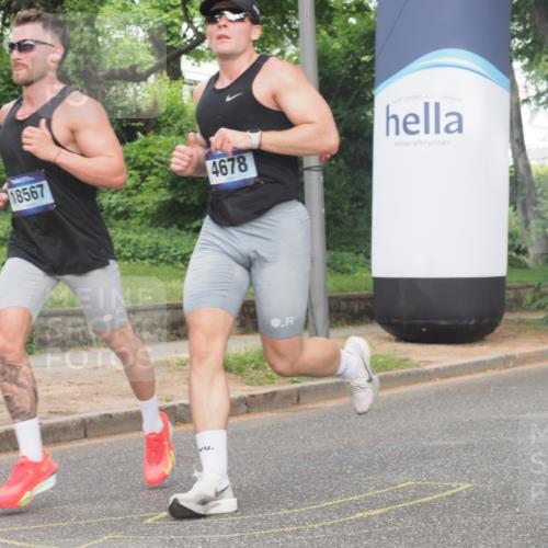29.06.2025 - hella hamburg halbmarathon KatJ http://msf.ph/oto/8335233 29.06.2025 10:17:49 Zwischen KM18-KM19 1122, 4678, 7651 meine-sportfotos.de