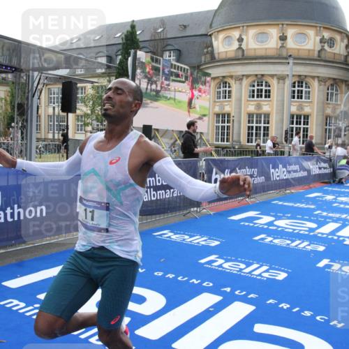 29.06.2025 - hella hamburg halbmarathon Michael Strokosch http://msf.ph/oto/8409187 29.06.2025 10:02:19 Ziel 11, 25 meine-sportfotos.de