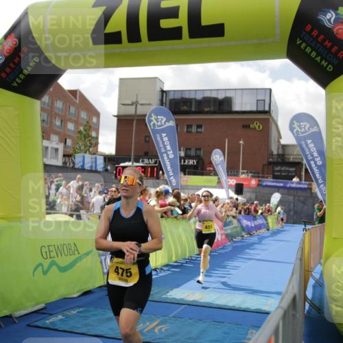 10.08.2025 - GEWOBA Citytriathlon Bremen H.Heesch http://msf.ph/oto/8538772 10.08.2025 11:43:48 Ziel 201, 455, 475 meine-sportfotos.de
