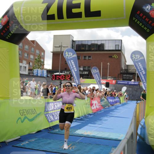 10.08.2025 - GEWOBA Citytriathlon Bremen H.Heesch http://msf.ph/oto/8538780 10.08.2025 11:43:49 Ziel 201, 455, 475 meine-sportfotos.de