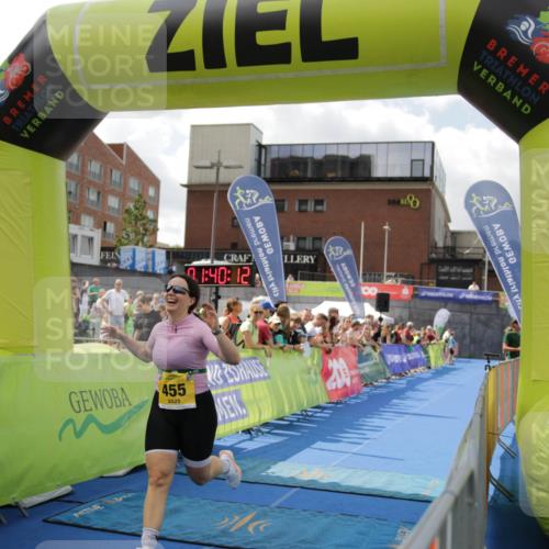 10.08.2025 - GEWOBA Citytriathlon Bremen H.Heesch http://msf.ph/oto/8538783 10.08.2025 11:43:49 Ziel 201, 455, 475 meine-sportfotos.de