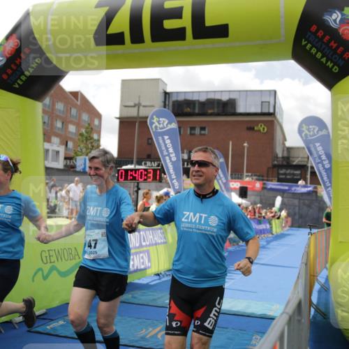 10.08.2025 - GEWOBA Citytriathlon Bremen H.Heesch http://msf.ph/oto/8538805 10.08.2025 11:44:08 Ziel 47 meine-sportfotos.de