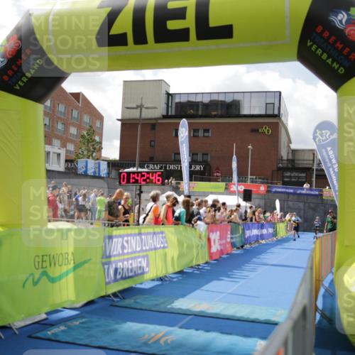10.08.2025 - GEWOBA Citytriathlon Bremen H.Heesch http://msf.ph/oto/8539052 10.08.2025 11:46:23 Ziel 193 meine-sportfotos.de