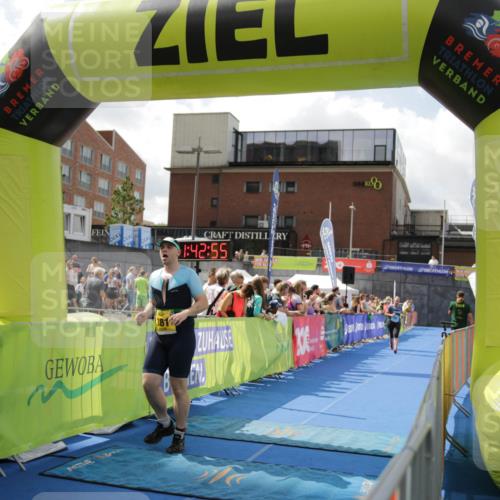 10.08.2025 - GEWOBA Citytriathlon Bremen H.Heesch http://msf.ph/oto/8539093 10.08.2025 11:46:32 Ziel 381 meine-sportfotos.de