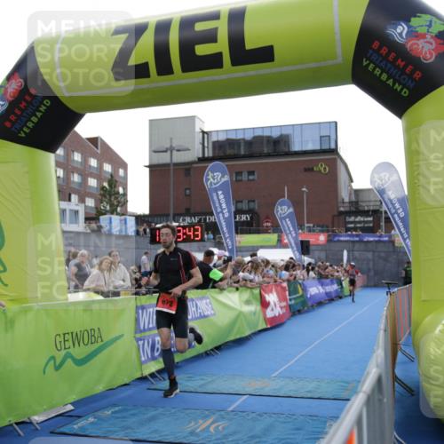 10.08.2025 - GEWOBA Citytriathlon Bremen H.Heesch http://msf.ph/oto/8539291 10.08.2025 13:53:42 Ziel 658, 672, 690, 723 meine-sportfotos.de