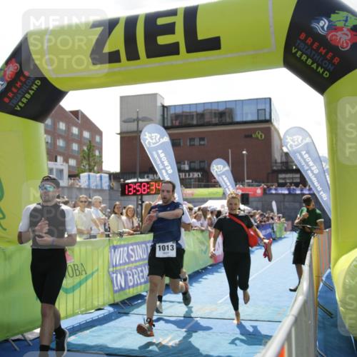 10.08.2025 - GEWOBA Citytriathlon Bremen H.Heesch http://msf.ph/oto/8539316 10.08.2025 13:58:32 Ziel 665, 1030 meine-sportfotos.de