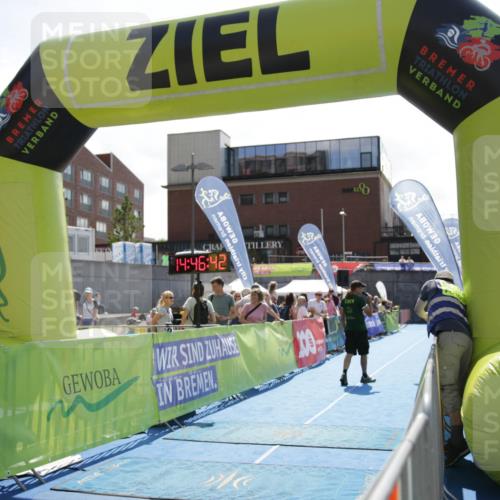 10.08.2025 - GEWOBA Citytriathlon Bremen H.Heesch http://msf.ph/oto/8539530 10.08.2025 14:46:40 Ziel  meine-sportfotos.de