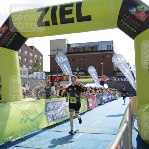 10.08.2025 - GEWOBA Citytriathlon Bremen H.Heesch http://msf.ph/oto/8539687 10.08.2025 15:24:14 Ziel 18, 84, 152, 154, 478 meine-sportfotos.de