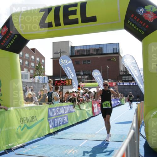 10.08.2025 - GEWOBA Citytriathlon Bremen H.Heesch http://msf.ph/oto/8539693 10.08.2025 15:24:47 Ziel 51, 234, 258, 497 meine-sportfotos.de