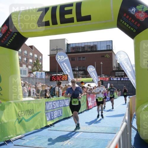 10.08.2025 - GEWOBA Citytriathlon Bremen H.Heesch http://msf.ph/oto/8539762 10.08.2025 15:32:27 Ziel 367, 469 meine-sportfotos.de