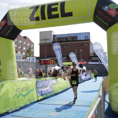 10.08.2025 - GEWOBA Citytriathlon Bremen H.Heesch http://msf.ph/oto/8539851 10.08.2025 15:43:51 Ziel 315, 414, 425, 489 meine-sportfotos.de