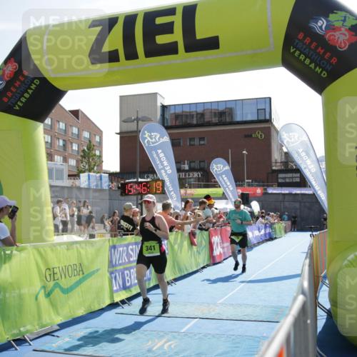 10.08.2025 - GEWOBA Citytriathlon Bremen H.Heesch http://msf.ph/oto/8539864 10.08.2025 15:46:18 Ziel 515 meine-sportfotos.de