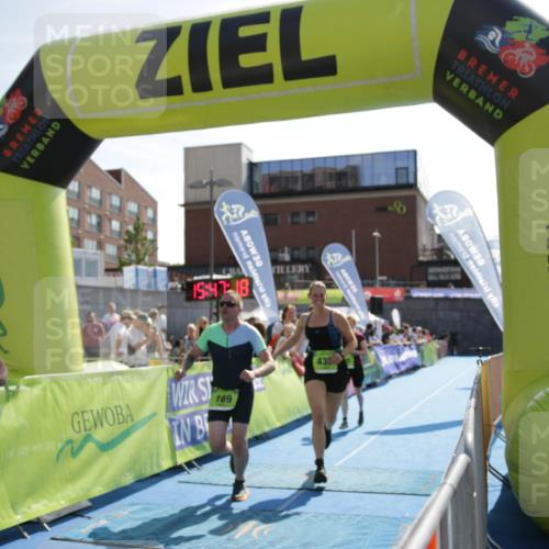 10.08.2025 - GEWOBA Citytriathlon Bremen H.Heesch http://msf.ph/oto/8539873 10.08.2025 15:47:17 Ziel 169, 437 meine-sportfotos.de