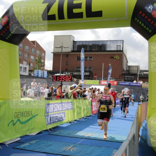 10.08.2025 - GEWOBA Citytriathlon Bremen H.Heesch http://msf.ph/oto/8540231 10.08.2025 11:42:39 Ziel 235, 447, 476 meine-sportfotos.de