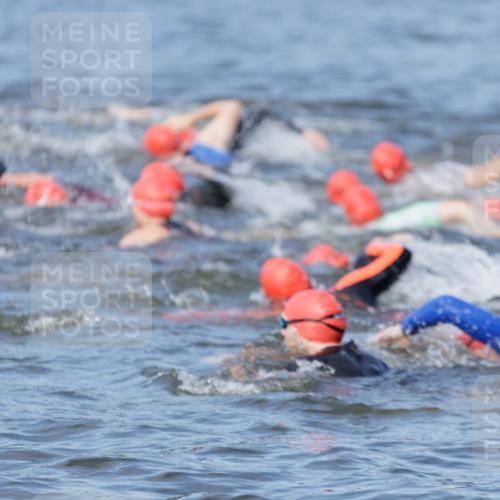10.08.2025 - GEWOBA Citytriathlon Bremen H.Heesch http://msf.ph/oto/8544636 10.08.2025 10:04:13 Schwimmen  meine-sportfotos.de