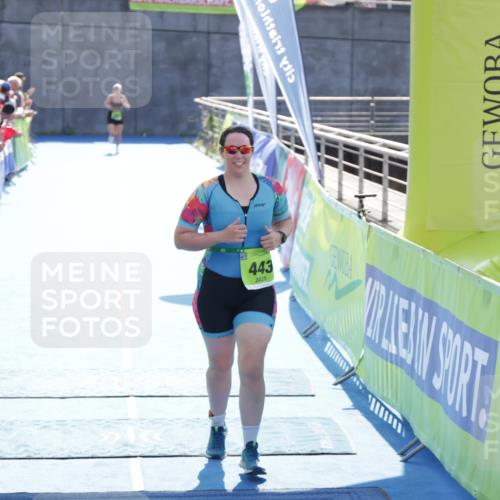10.08.2025 - GEWOBA Citytriathlon Bremen H.Heesch http://msf.ph/oto/8553341 10.08.2025 15:44:51 Ziel 443 meine-sportfotos.de