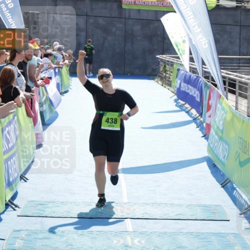 10.08.2025 - GEWOBA Citytriathlon Bremen H.Heesch http://msf.ph/oto/8553413 10.08.2025 15:45:28 Ziel 438 meine-sportfotos.de
