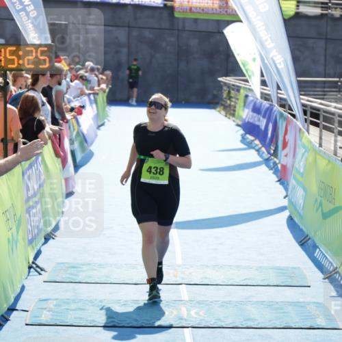 10.08.2025 - GEWOBA Citytriathlon Bremen H.Heesch http://msf.ph/oto/8553418 10.08.2025 15:45:29 Ziel 438 meine-sportfotos.de
