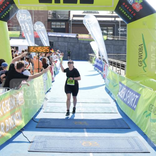 10.08.2025 - GEWOBA Citytriathlon Bremen H.Heesch http://msf.ph/oto/8553423 10.08.2025 15:45:29 Ziel 438 meine-sportfotos.de