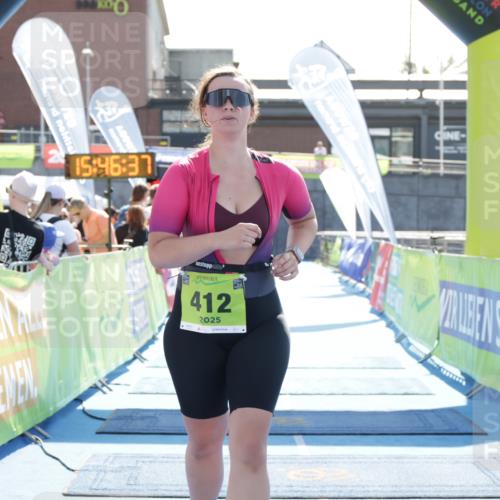 10.08.2025 - GEWOBA Citytriathlon Bremen H.Heesch http://msf.ph/oto/8553538 10.08.2025 15:46:41 Ziel 412, 430 meine-sportfotos.de
