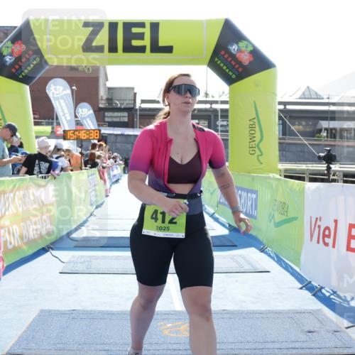 10.08.2025 - GEWOBA Citytriathlon Bremen H.Heesch http://msf.ph/oto/8553547 10.08.2025 15:46:42 Ziel 412, 430 meine-sportfotos.de
