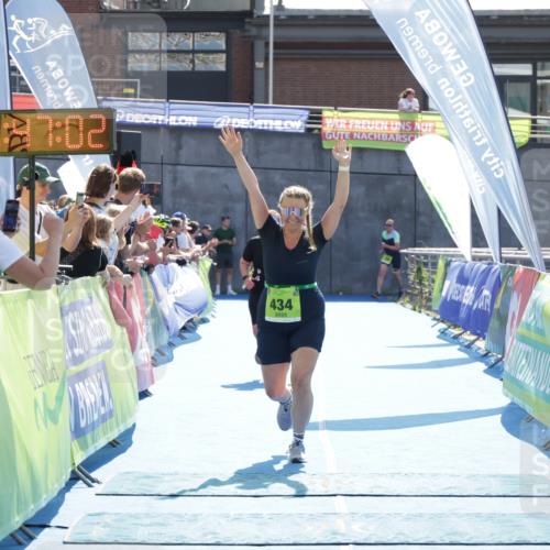 10.08.2025 - GEWOBA Citytriathlon Bremen H.Heesch http://msf.ph/oto/8553558 10.08.2025 15:47:06 Ziel 434, 437 meine-sportfotos.de