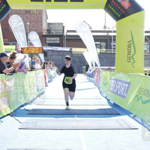 10.08.2025 - GEWOBA Citytriathlon Bremen H.Heesch http://msf.ph/oto/8554636 10.08.2025 15:52:07 Ziel 388 meine-sportfotos.de