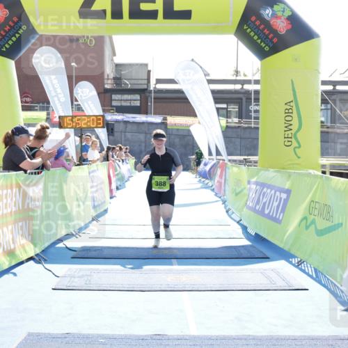 10.08.2025 - GEWOBA Citytriathlon Bremen H.Heesch http://msf.ph/oto/8554639 10.08.2025 15:52:07 Ziel 388 meine-sportfotos.de