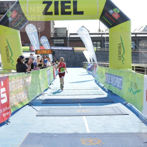 10.08.2025 - GEWOBA Citytriathlon Bremen H.Heesch http://msf.ph/oto/8554986 10.08.2025 15:54:39 Ziel 522 meine-sportfotos.de