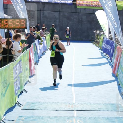 10.08.2025 - GEWOBA Citytriathlon Bremen H.Heesch http://msf.ph/oto/8555073 10.08.2025 15:56:03 Ziel 413 meine-sportfotos.de