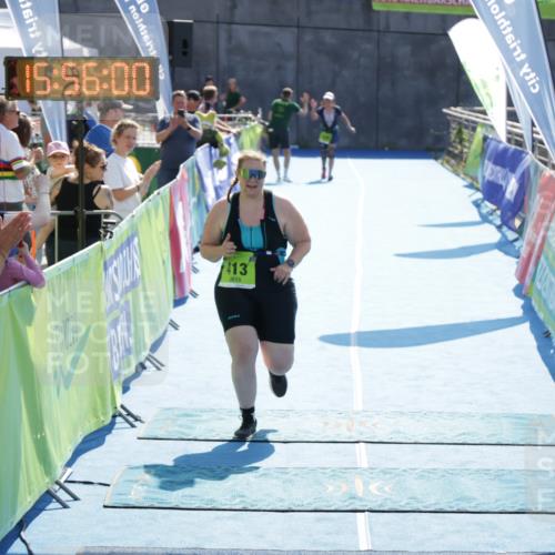 10.08.2025 - GEWOBA Citytriathlon Bremen H.Heesch http://msf.ph/oto/8555117 10.08.2025 15:56:04 Ziel 413 meine-sportfotos.de