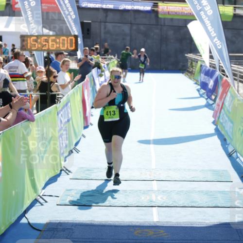 10.08.2025 - GEWOBA Citytriathlon Bremen H.Heesch http://msf.ph/oto/8555126 10.08.2025 15:56:04 Ziel 413 meine-sportfotos.de
