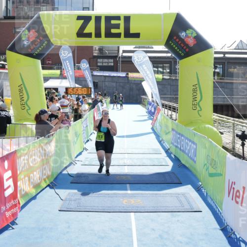 10.08.2025 - GEWOBA Citytriathlon Bremen H.Heesch http://msf.ph/oto/8555145 10.08.2025 15:56:05 Ziel 413 meine-sportfotos.de