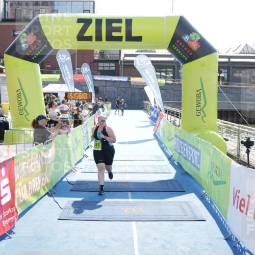 10.08.2025 - GEWOBA Citytriathlon Bremen H.Heesch http://msf.ph/oto/8555154 10.08.2025 15:56:05 Ziel 413 meine-sportfotos.de