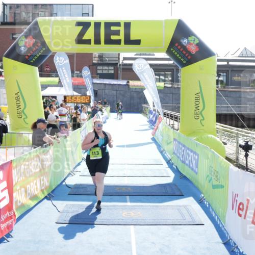 10.08.2025 - GEWOBA Citytriathlon Bremen H.Heesch http://msf.ph/oto/8555168 10.08.2025 15:56:06 Ziel 413 meine-sportfotos.de