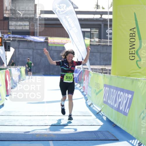 10.08.2025 - GEWOBA Citytriathlon Bremen H.Heesch http://msf.ph/oto/8555900 10.08.2025 16:03:46 Ziel 513 meine-sportfotos.de