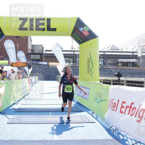10.08.2025 - GEWOBA Citytriathlon Bremen H.Heesch http://msf.ph/oto/8555966 10.08.2025 16:03:48 Ziel 513 meine-sportfotos.de