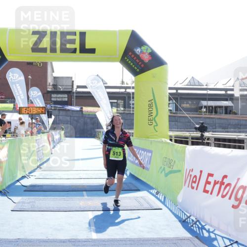 10.08.2025 - GEWOBA Citytriathlon Bremen H.Heesch http://msf.ph/oto/8555969 10.08.2025 16:03:48 Ziel 513 meine-sportfotos.de