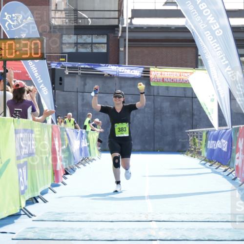 10.08.2025 - GEWOBA Citytriathlon Bremen H.Heesch http://msf.ph/oto/8556197 10.08.2025 16:10:34 Ziel 383 meine-sportfotos.de