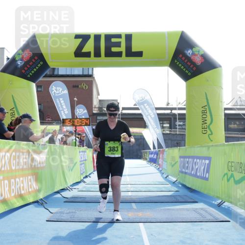 10.08.2025 - GEWOBA Citytriathlon Bremen H.Heesch http://msf.ph/oto/8556269 10.08.2025 16:10:38 Ziel 383 meine-sportfotos.de