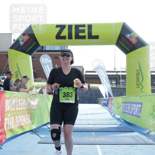 10.08.2025 - GEWOBA Citytriathlon Bremen H.Heesch http://msf.ph/oto/8556295 10.08.2025 16:10:38 Ziel 383 meine-sportfotos.de