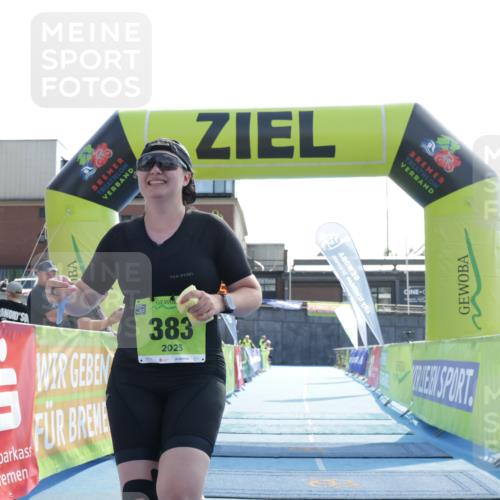 10.08.2025 - GEWOBA Citytriathlon Bremen H.Heesch http://msf.ph/oto/8556314 10.08.2025 16:10:39 Ziel 383 meine-sportfotos.de